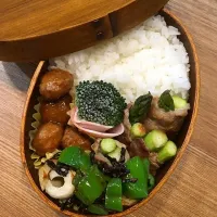 Snapdishの料理写真:旦那さんのお弁当♪  2017/03/06|Momo Hanaさん