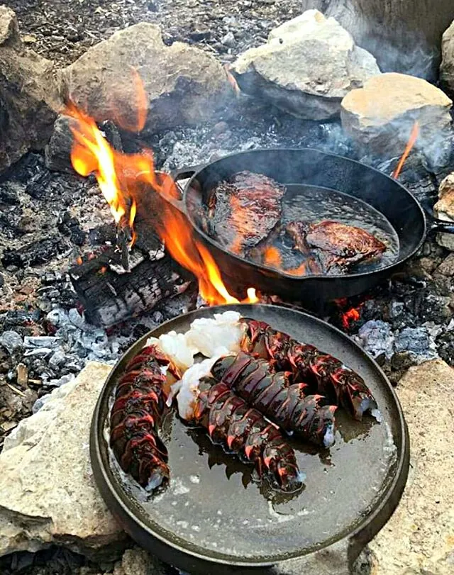 camping steak lobster|CHUENCHAIさん