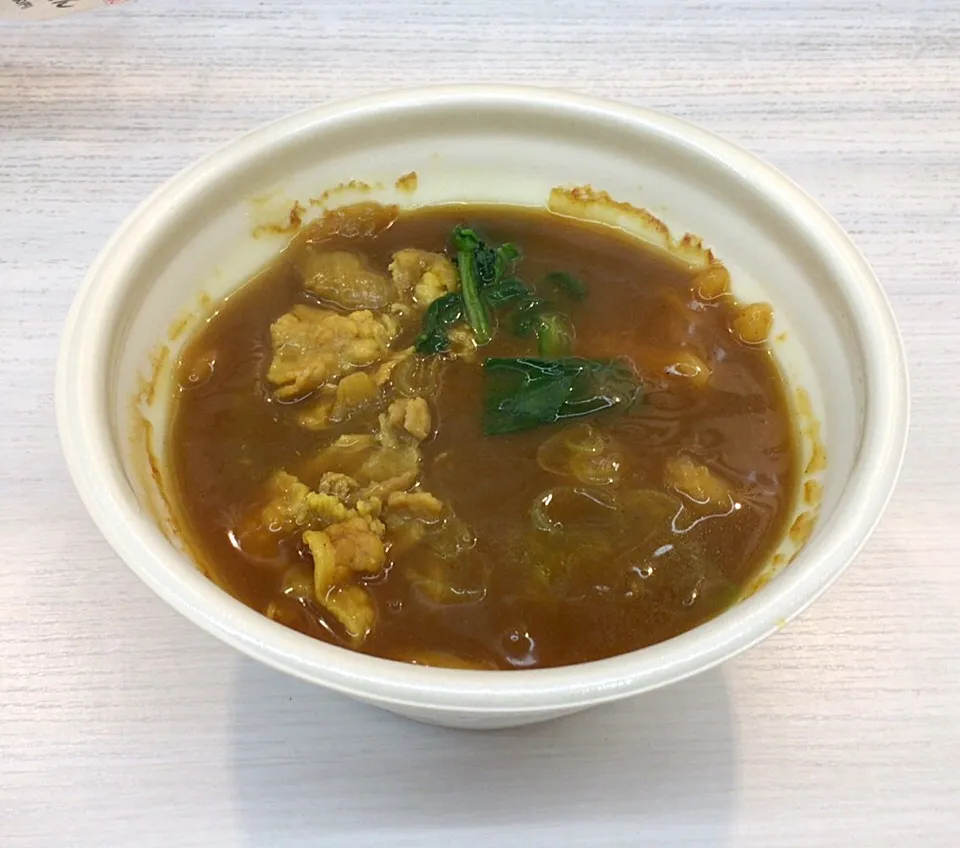 和風だしのコク旨カレーうどんを頂きました。|momongatomoさん