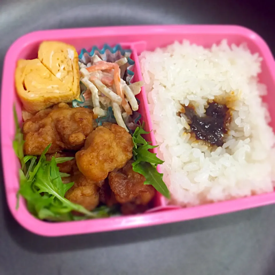 唐揚げ弁当♡|ぽちさん