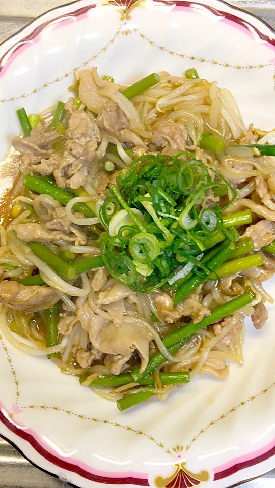 もやしとニンニクの芽のあんかけ炒め|寧々栄養士さん