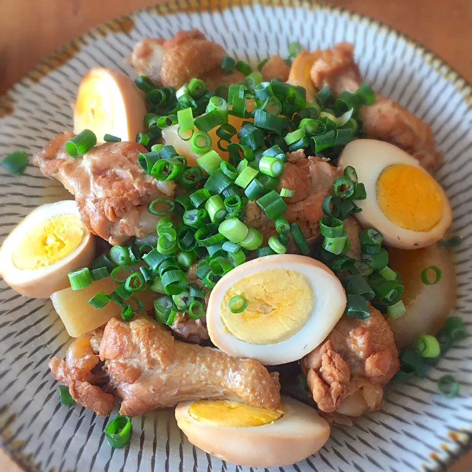 鶏大根の八角煮|わたげさん