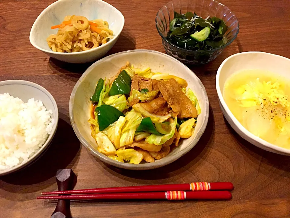 Snapdishの料理写真:今日の夕ご飯|河野真希さん