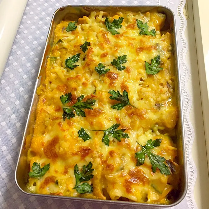 Homemade squash mushroom gratin|angeliciousさん