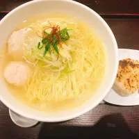 麺屋海神 あら炊き塩らーめん|山岡 未知さん