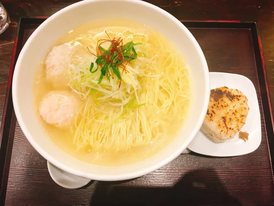 Snapdishの料理写真:麺屋海神 あら炊き塩らーめん|山岡 未知さん