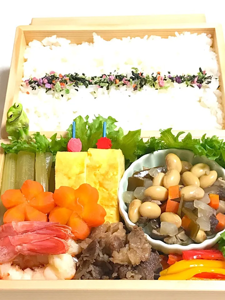 オヤジ弁当|Yukari Egutiさん