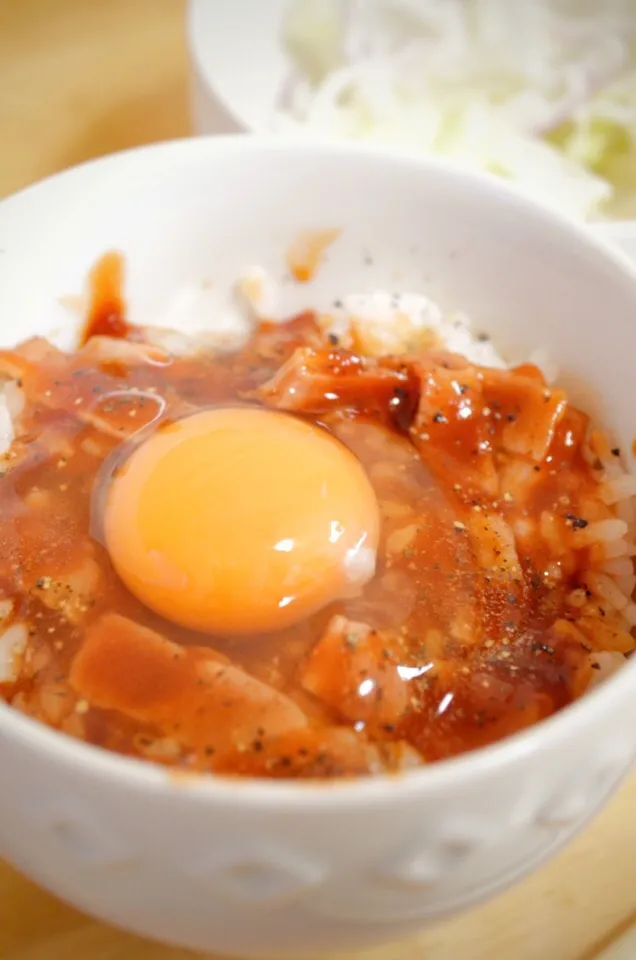 オムライス風卵かけご飯|寺尾真次さん