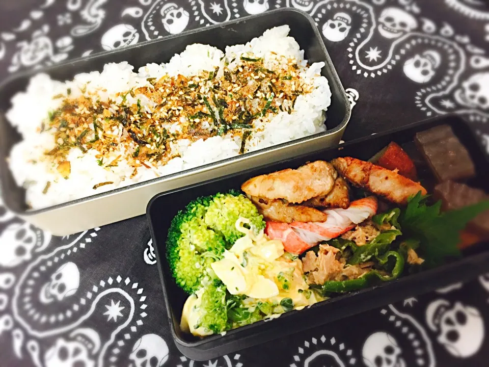 Snapdishの料理写真:20170307🍱今日の旦那さん弁当🍱|akiyo22さん