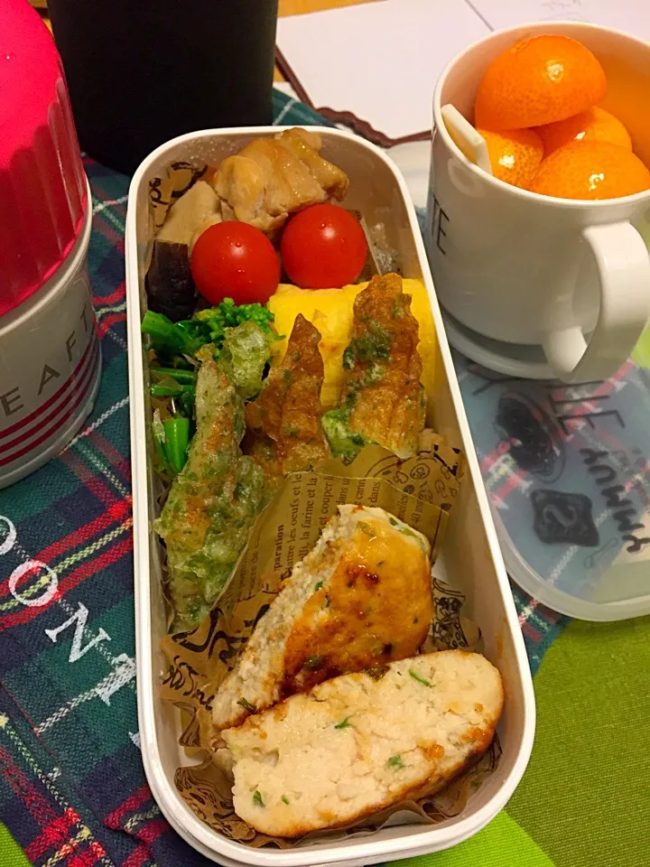 女子高生用 鶏つくね弁当|riorieさん