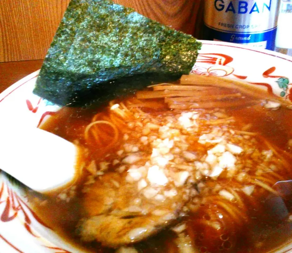 Snapdishの料理写真:🍜大好きな八王子ラーメンで～す💕(*´∇｀*)@吾衛門|のも💛さん