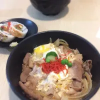 豚丼飯|蔡馨慧さん