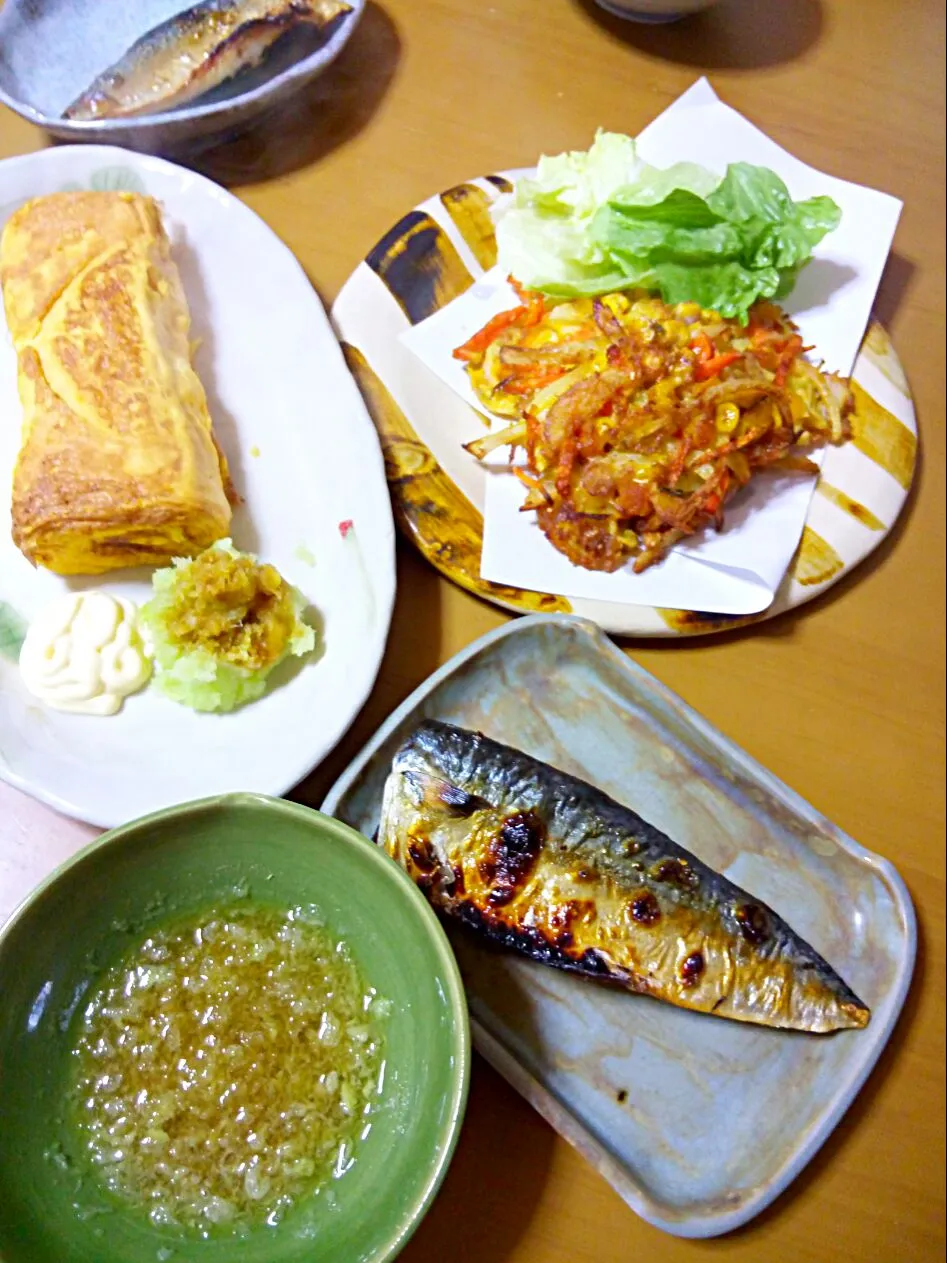 Snapdishの料理写真:日曜日の晩御飯✩°｡⋆⸜(* ॑꒳ ॑* )⸝和食|さくたえさん