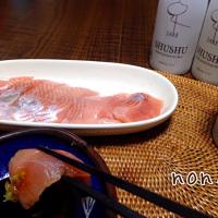 桜鱒（サクラマス）の刺身