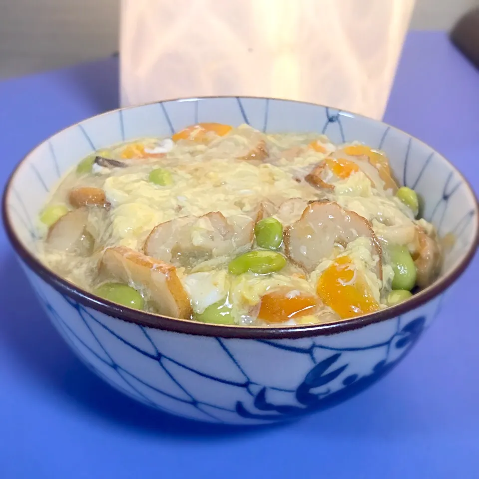 おでんの残り汁で玉子丼|Hiroya Fujiiさん