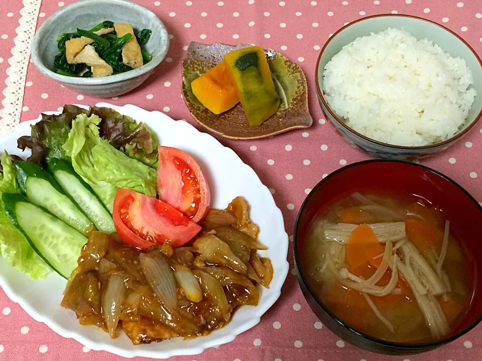 生姜焼き定食|ゆぴさん