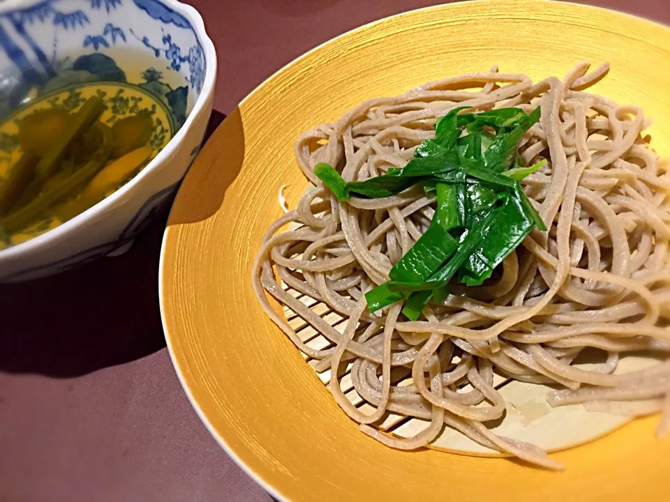 食事
山菜塩出汁せいろ蕎麦|camille nelsonさん