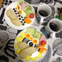 Snapdishの料理写真:仕込み簡単 #ドデカパン|ミキティさん