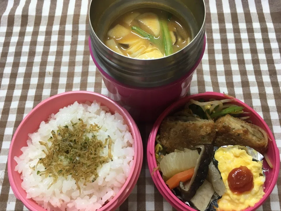 Snapdishの料理写真:3月8日 週の中日弁当|sakuramochiさん