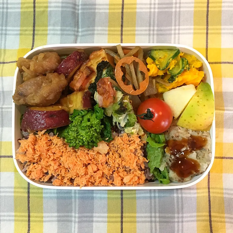 菜の花キッシュのお弁当|かずみさん