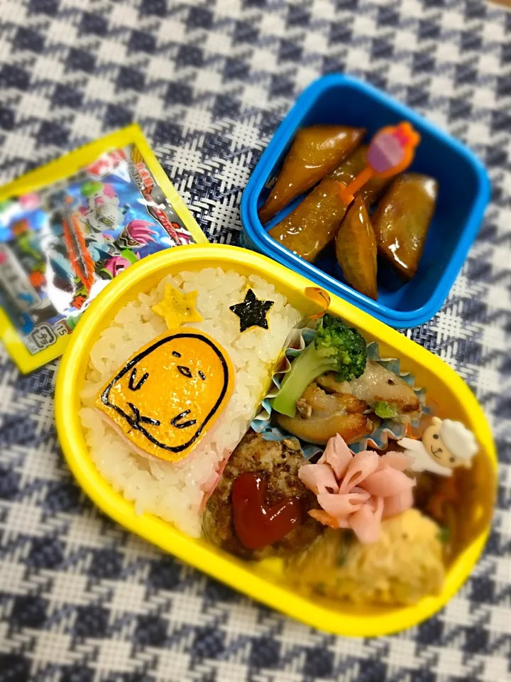 Snapdishの料理写真:ぐでたま弁当♡|ゆうひなままさん