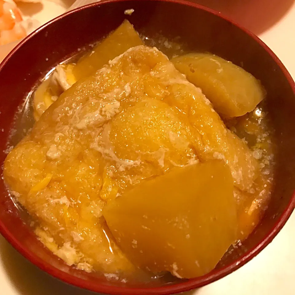 Snapdishの料理写真:あげの煮物(◍•ڡ•◍)❤|いつみさん