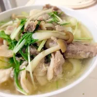 Snapdishの料理写真:肉うどん(*´∀`)♪|solongoさん