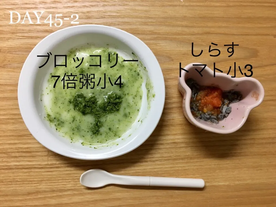 DAY45-2 #離乳食初期 #pianokittybabyfood|離乳食完了期 1歳さん