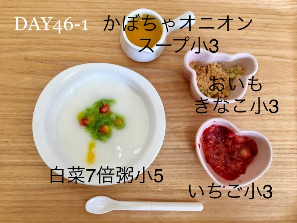 DAY46-1 #離乳食初期 #pianokittybabyfood|離乳食完了期 1歳さん