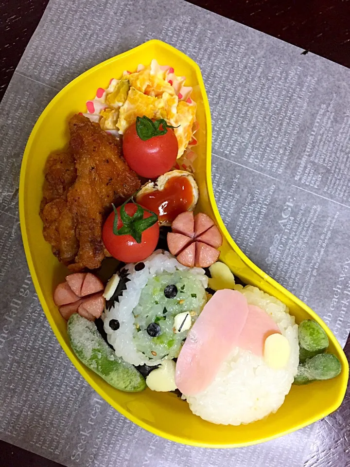 カッパ雪だるまコス弁当|Erikoさん