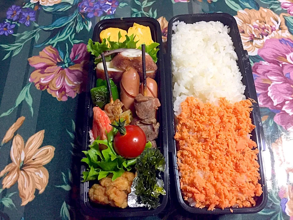 Snapdishの料理写真:3月9日弁当|みーこさん