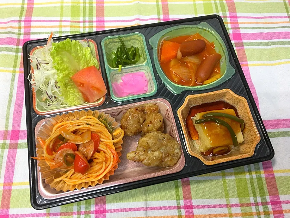 塩ダレ唐揚げ 日替わり弁当 豊川市宅配|Naokazu Kuritaさん