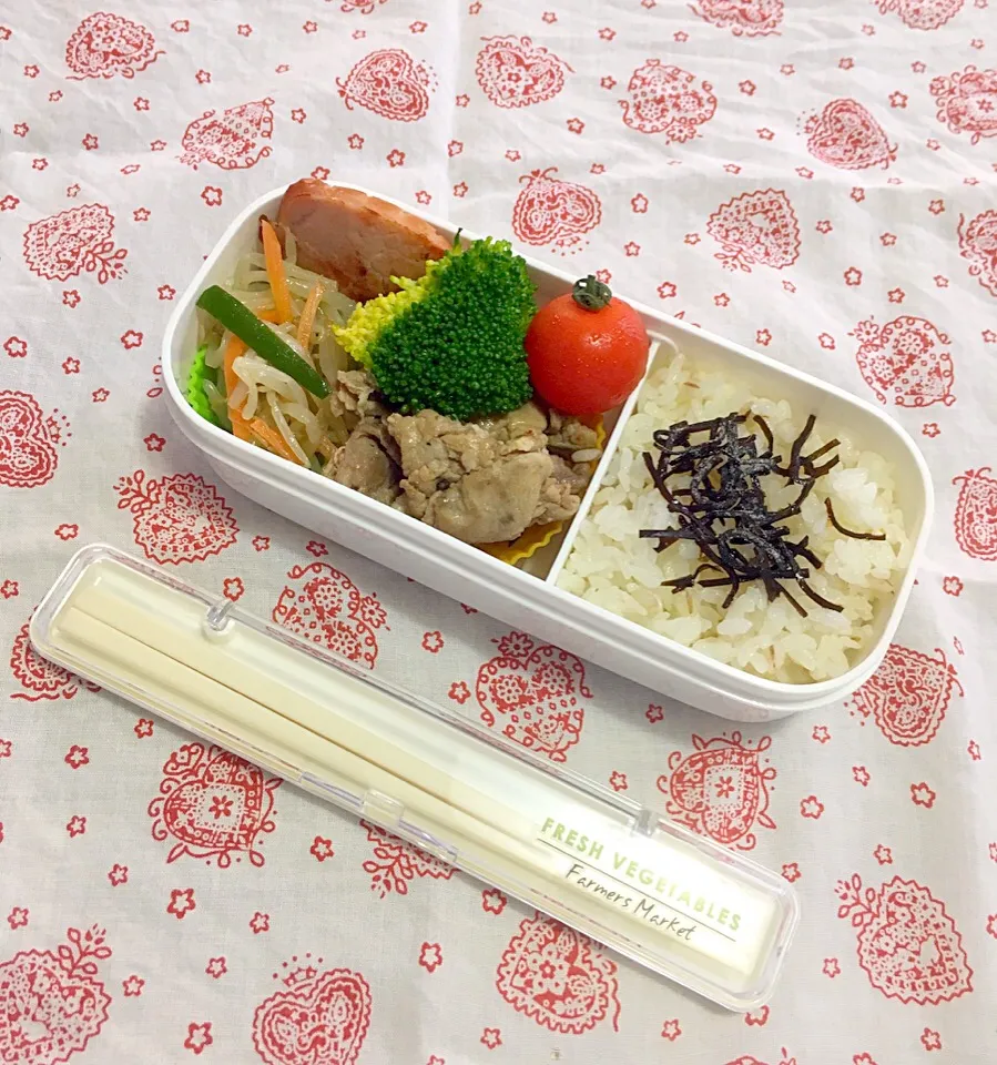 詰めるだけの自分弁当|nibunnoichi-yoyoさん