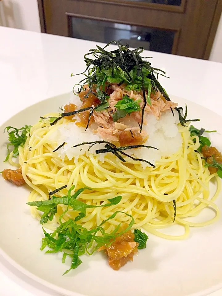 和風パスタ
ツナ大根おろしパスタ|ともさん