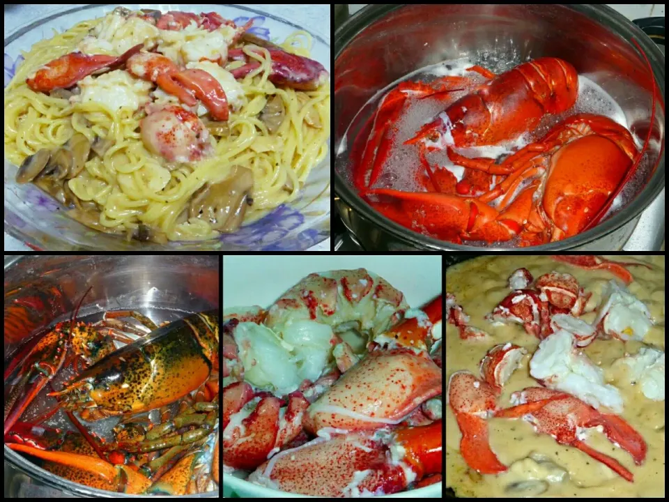 lobster spaghetti|steven z.y.さん