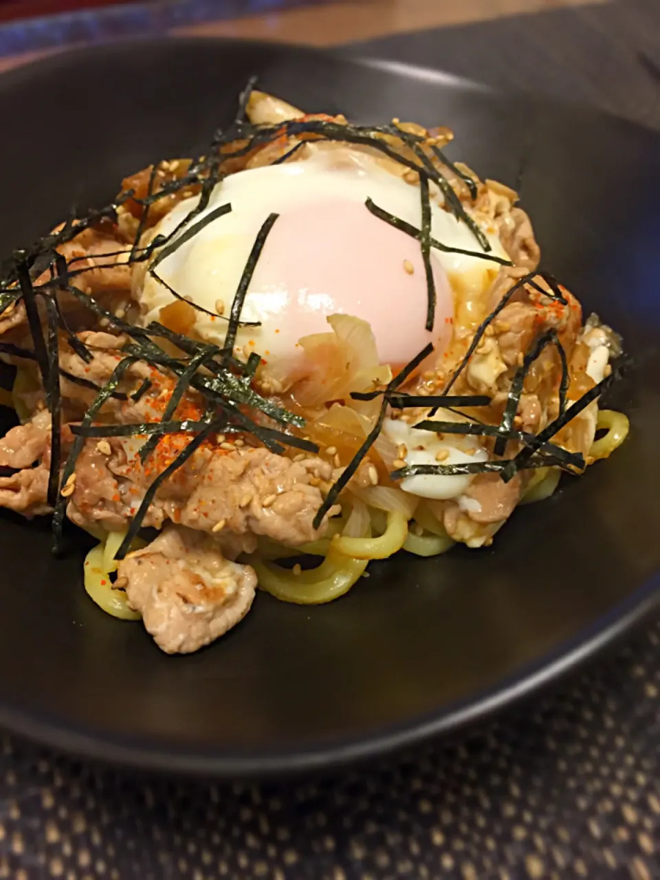 すき焼き風焼きそば|Takaki Sasakiさん