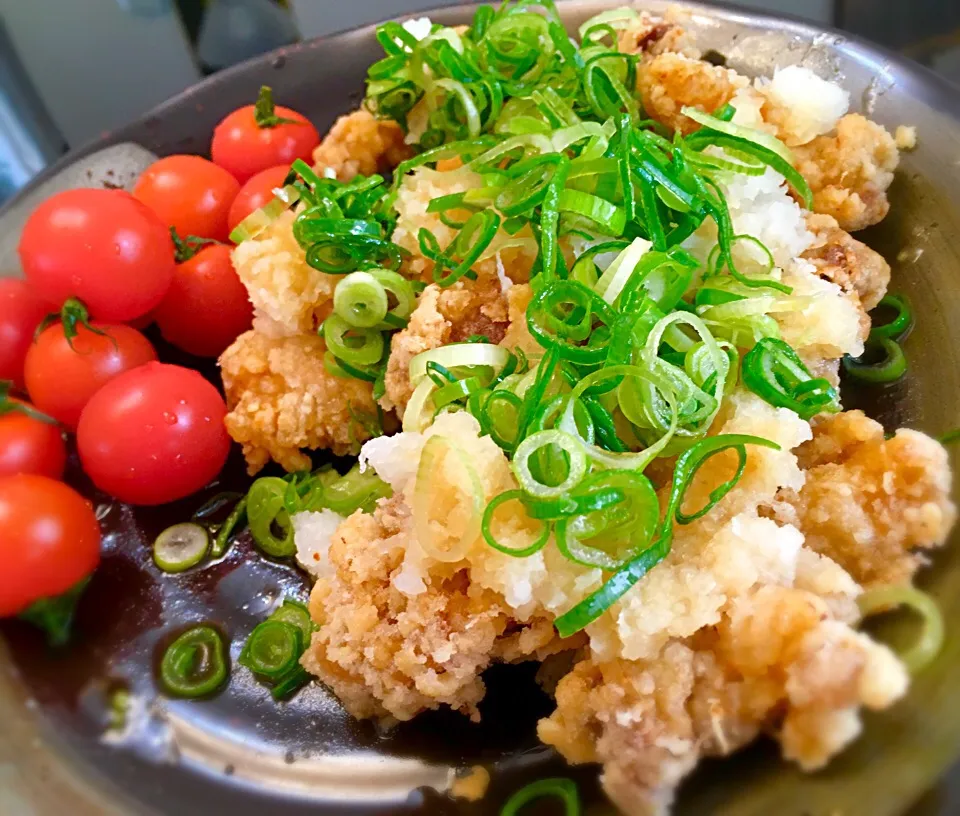 地鶏のおろしポン酢竜田揚げ|たつやセバスチャンさん