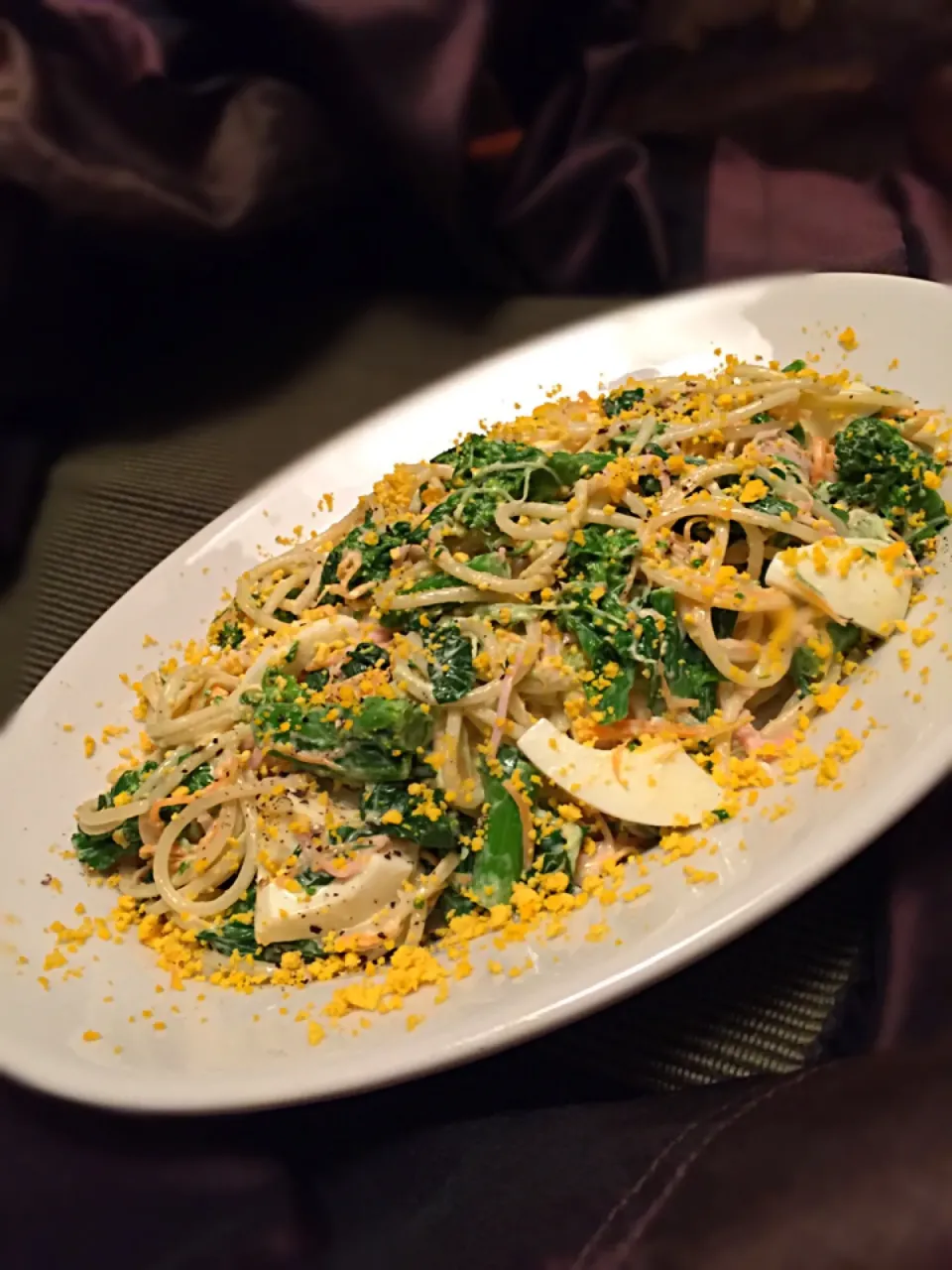 菜の花パスタサラダ😋😋|チョッパー＆ホヌさん