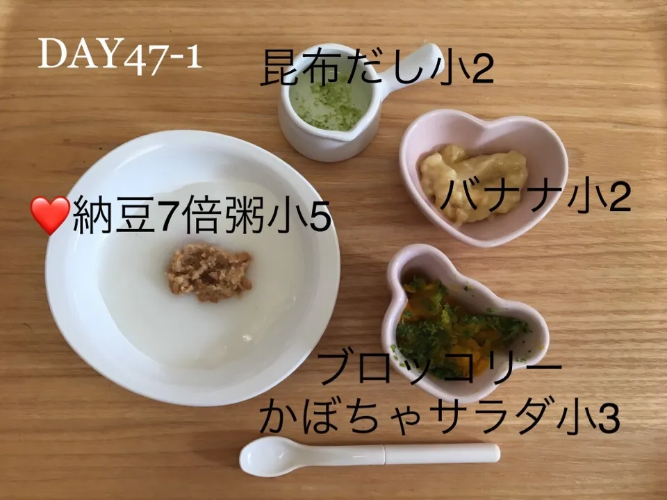 DAY47-1 #離乳食初期 #pianokittybabyfood|離乳食完了期 1歳さん