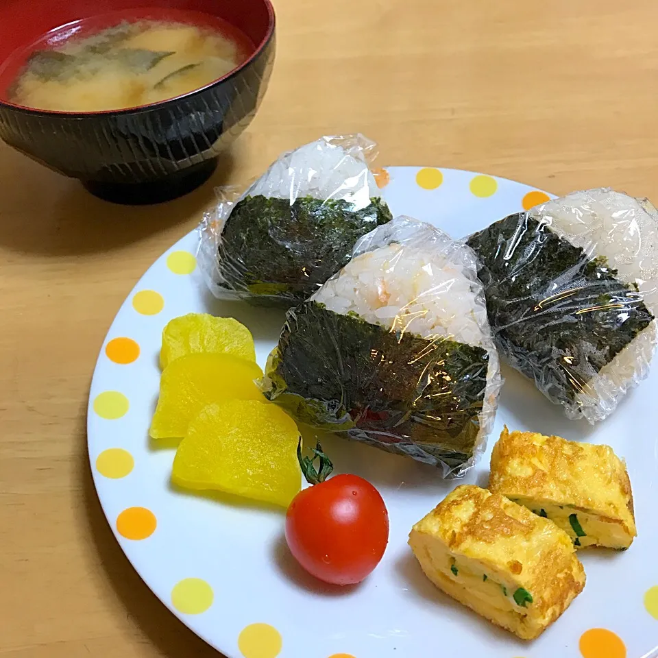 Snapdishの料理写真:おにぎりパーティー|もぐぴよさん