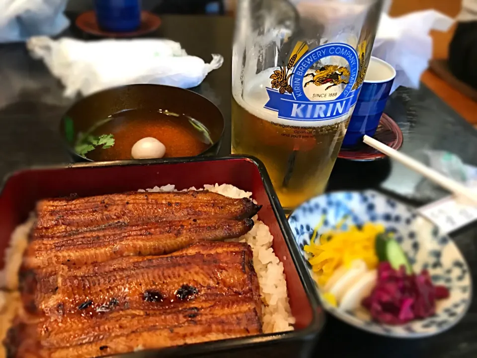 昼からビールとウナギ〜|nobukazuさん