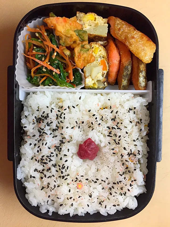 Snapdishの料理写真:お弁当／男子高校生|nayutaさん