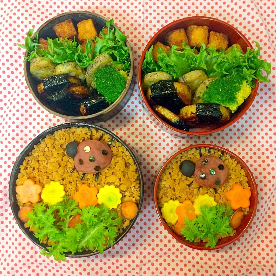 Snapdishの料理写真:vegan弁当|makiko_aさん