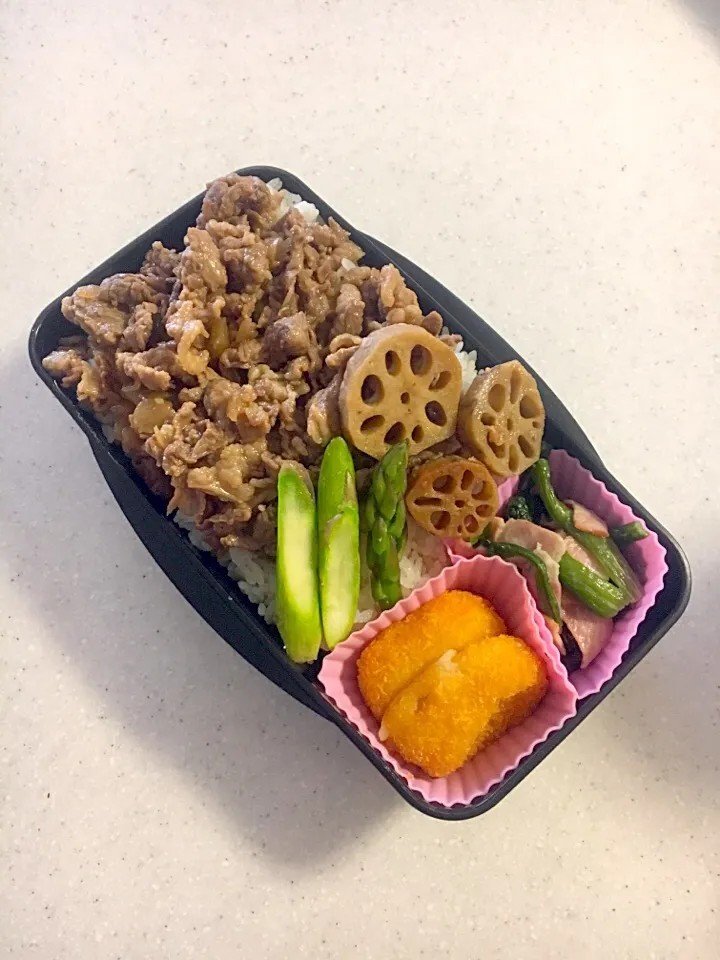 牛肉炒め弁当|はちさん