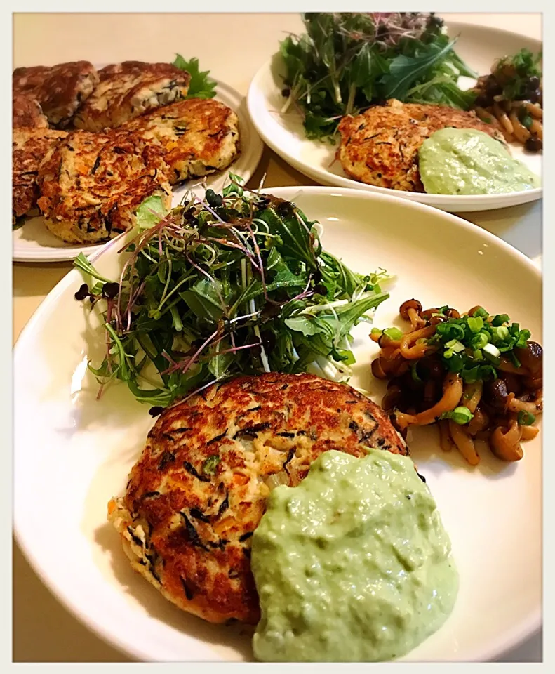 豆腐ハンバーグ。Tofu Hamburger Steak|toyamadaさん