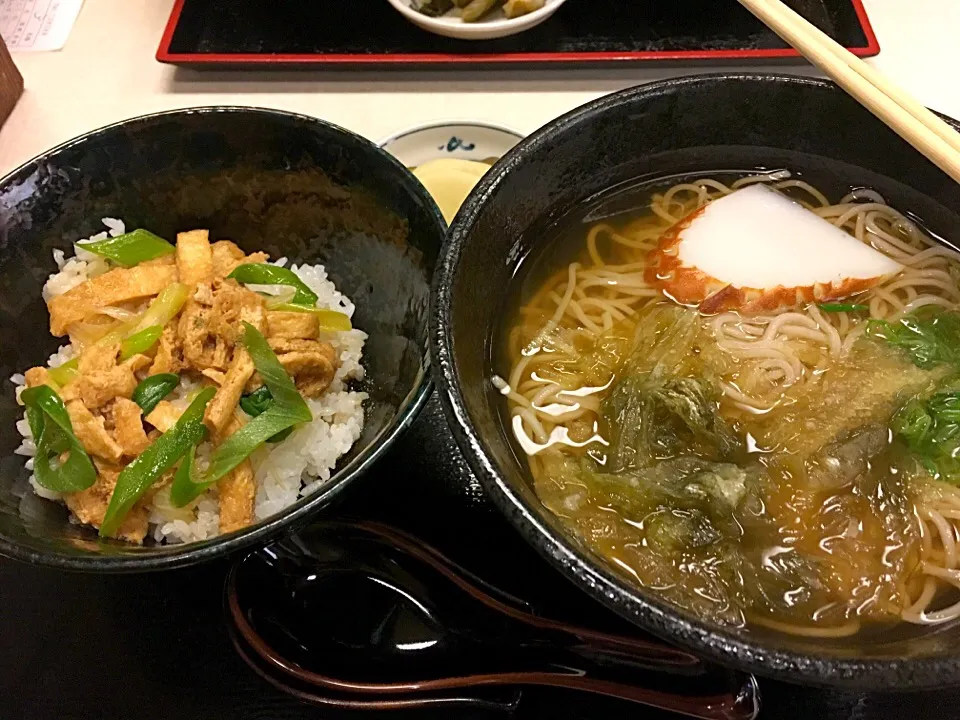 おぼろそば定食|コージ💫さん