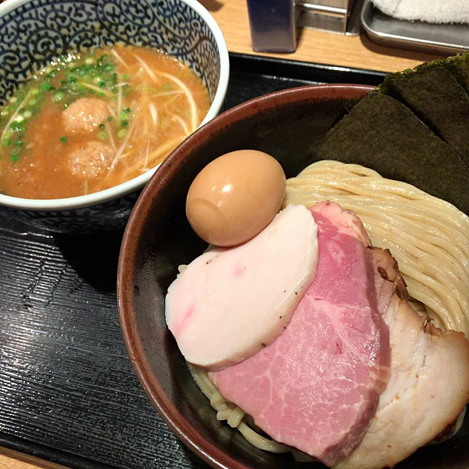 特製濃厚魚介つけ麺@麺屋一燈(新小岩)|塩豚骨さん