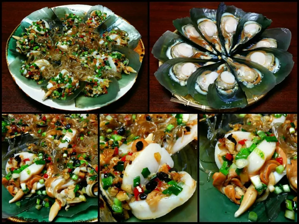 steamed scallops|steven z.y.さん