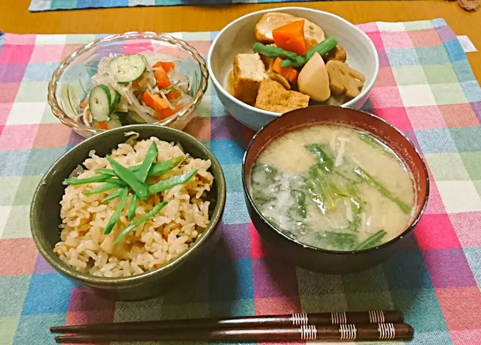 Snapdishの料理写真:ある日の晩ごはん|なおさん