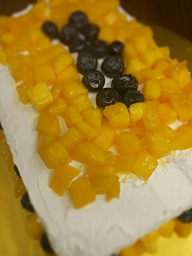 Thermomix Japanese mango shortcake|Ee Shanさん